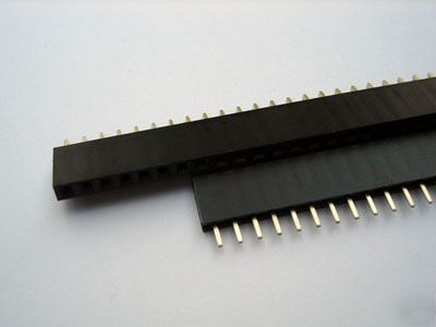 5 pcs 40 pin 2.54 mm female pin header