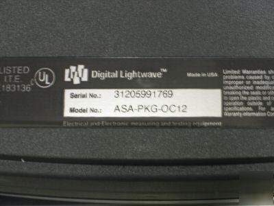 Digital lightwave asa-pkg-OC12 network information nic