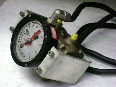 Industrial instrument corp. differential pressure gauge