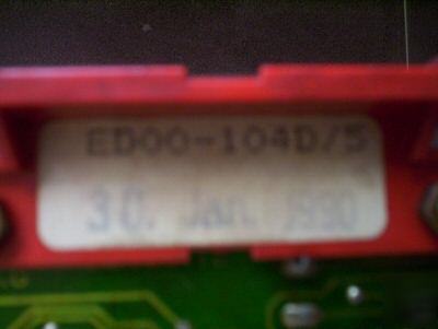 Parker fluidpower servo card edoo-1O4D/5