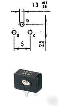 470R potentiometers preset 470 r ohms resistor variable
