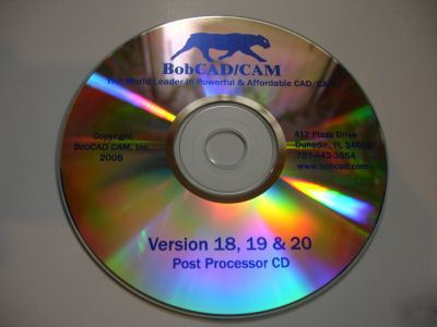 Bobcad-cam V20 cad/cam software
