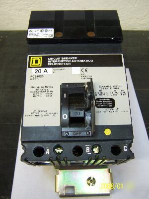 FC34020 square d circuit breaker lnc fc-34020 h-434