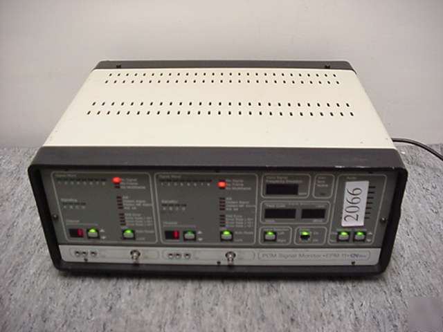 Gn elmi epm 11 pcm signal monitor