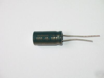 Lot of 500 mini capacitor 1800UF 10V 105C 10X21MM