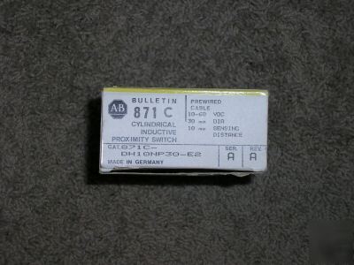 New allen bradley prox sensor 871C-DH10NP30-E2 10-60VDC 
