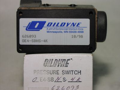 New oildyne OE4-sbhs-4K pressure switch OE4SBHS4K 