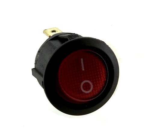 New rocker switch push button red illuminate 