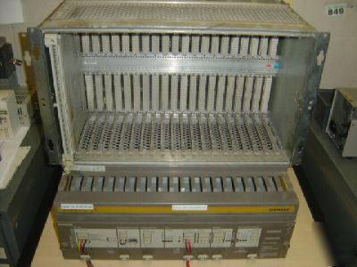 Siemens 955 power supply module and rack