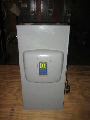 Square d D324N disconnect safety switch 200 amp a 240 v
