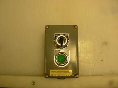 Square d pushbutton and momentary left to right switch