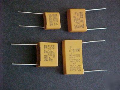 Y2 film safety capacitors .033UF @ 250 volts ac qty=10