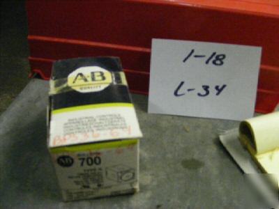 1 allen bradley timer relay 700-hrm 12TA17