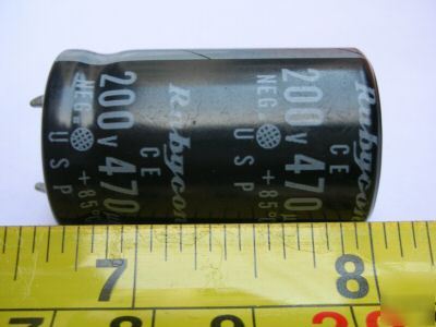 5PCS, 220V 470UF snap in capacitor