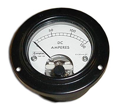Amp meter dc 0 - 150 amps