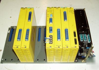 Fanuc input output i/o rack w/ modules OD32A ID64C cnc