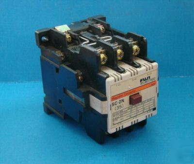 Fuji ac magnetic contactor sc-2N 4NC1Q0, #4046G