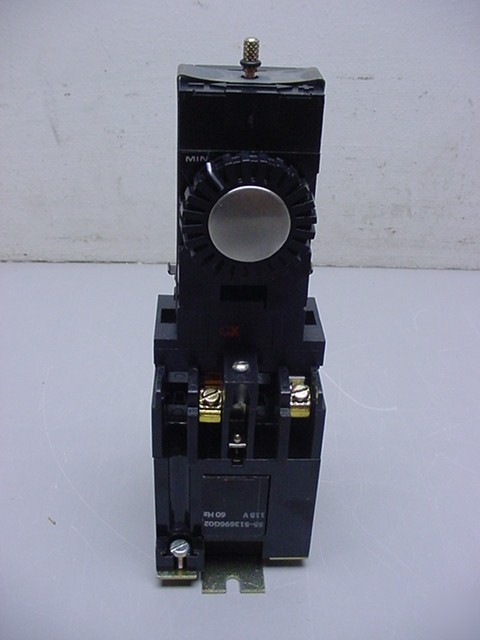 Ge CR122B011 pneumatic timer 115V coil 2 pole