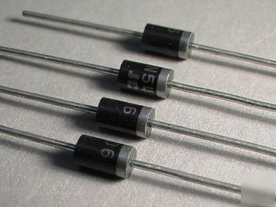 1N5406 rectifier diode 3A 600V, lot of 4