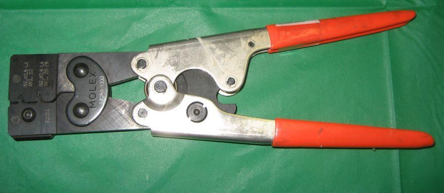 Molex 57056-5000 wire terminal crimper