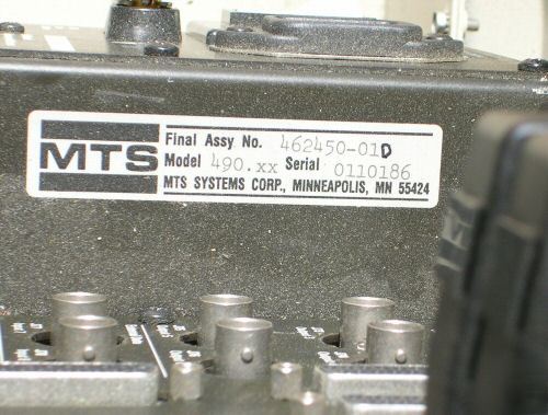 Mts teststar load frame controller 490.01 test star, 