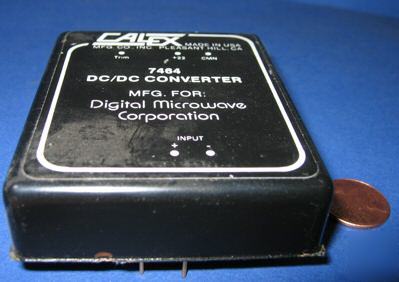 New 7464 dc/dc converter calex dig microwave 