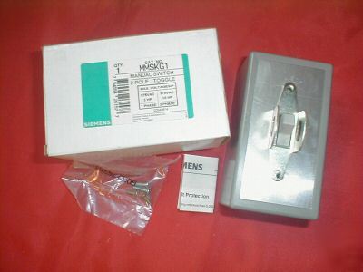 New siemens MMSKG1 2P manual motor starter - 