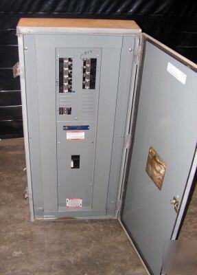 Square d 200 amp main breaker nqod panelboard 3R