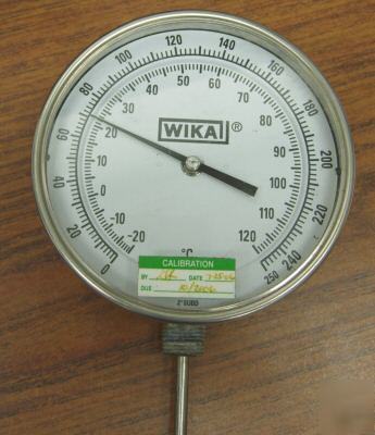 Wika bimetal thermometer 5