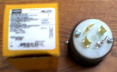 Hubbell HBL2761 30 amp 277/480 volt 3 Ã¸ L19-30P plug