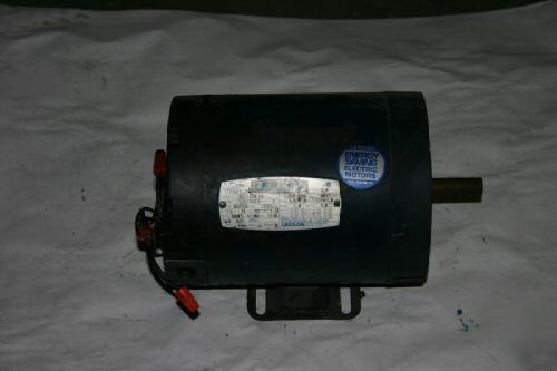 Leeson electrical motor - 1 hp, 1745/1425 -rpm