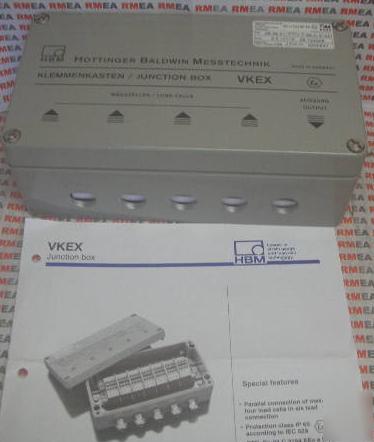 New hbm vkex hottinger load cell junction box 