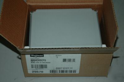 New hoffman A864CHSCFG nema type 4X enclosure 