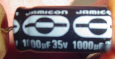 New jamicon 35V 1000UF capacitor 23PCS