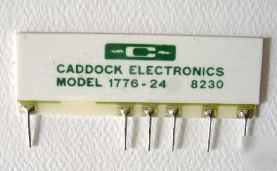 One caddock electronics 1776-24 resistor 1970S nos