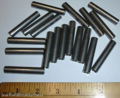 Quantity 18 metal electrical insulation sleeves 