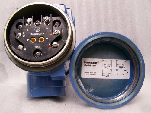 Rosemount hazardous loc temperature transmiter 3044