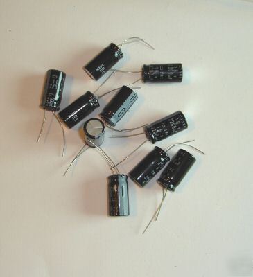 10 p.c 2200MFD 16V dc 85DEG electrolitic capacitors 