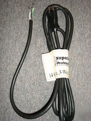 14/3 replacement cord for appliance or tools w/rings
