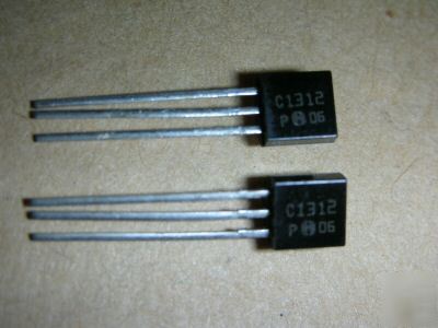200PCS, panasonic 2SC1312 C1312 amps transistors to-92