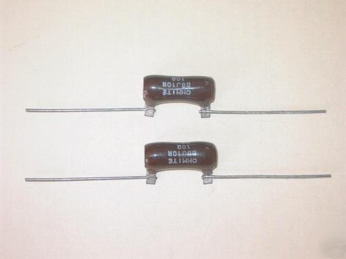 5 ohm 8 watt power resistor tunnel case ohmite