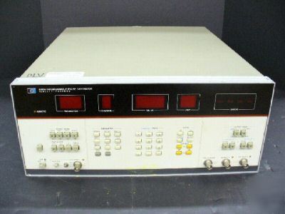 Agilent 8160A programmable pulse generator 50MHZ
