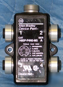 Allen-bradley 1485P-P4N5-M5 4-port deviceport tap