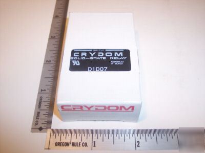 Crydom relay solid state 100VDC 7-40A dc control D1D07