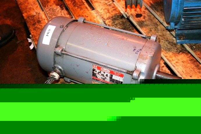 Dayton motor 3N291J, 3 hp, 3PH, 1740 rpm, #6361 wh