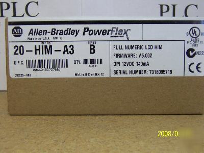 Factory sealed 20-him-A3 allen bradley 20HIMA3 A62