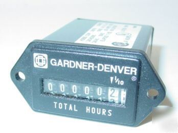 Gardner-denver 24CA2895 elapsed time indica. hour meter