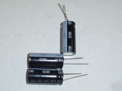 New 50 pcs 50V 3.3UF nichicon hi-temp radial capacitors 