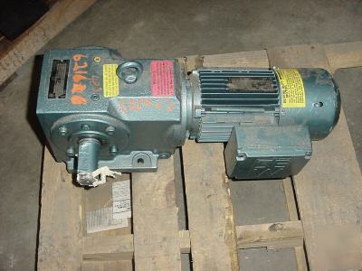 New sew eurodrive K66 88 rpm 1 hp gearmotor 19.02:1 