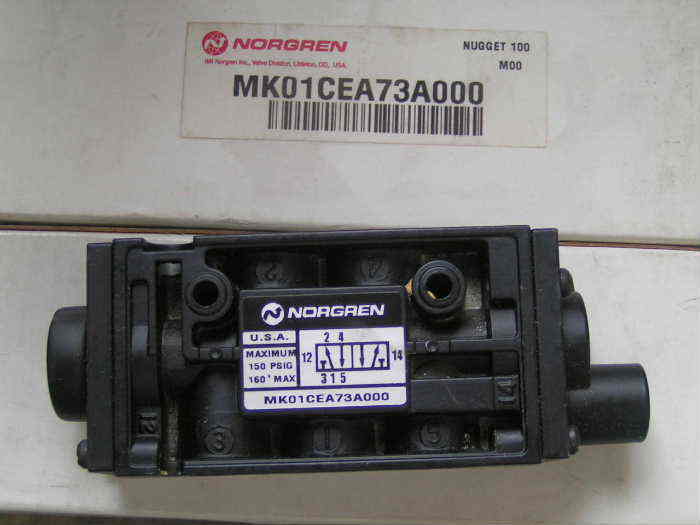 Norgren nugget 100 directional control spool valve